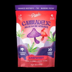 Cannadelics Microdose Gummies | Raspberry