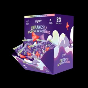 Purple Mushroom Enhanced Microdose Gummies